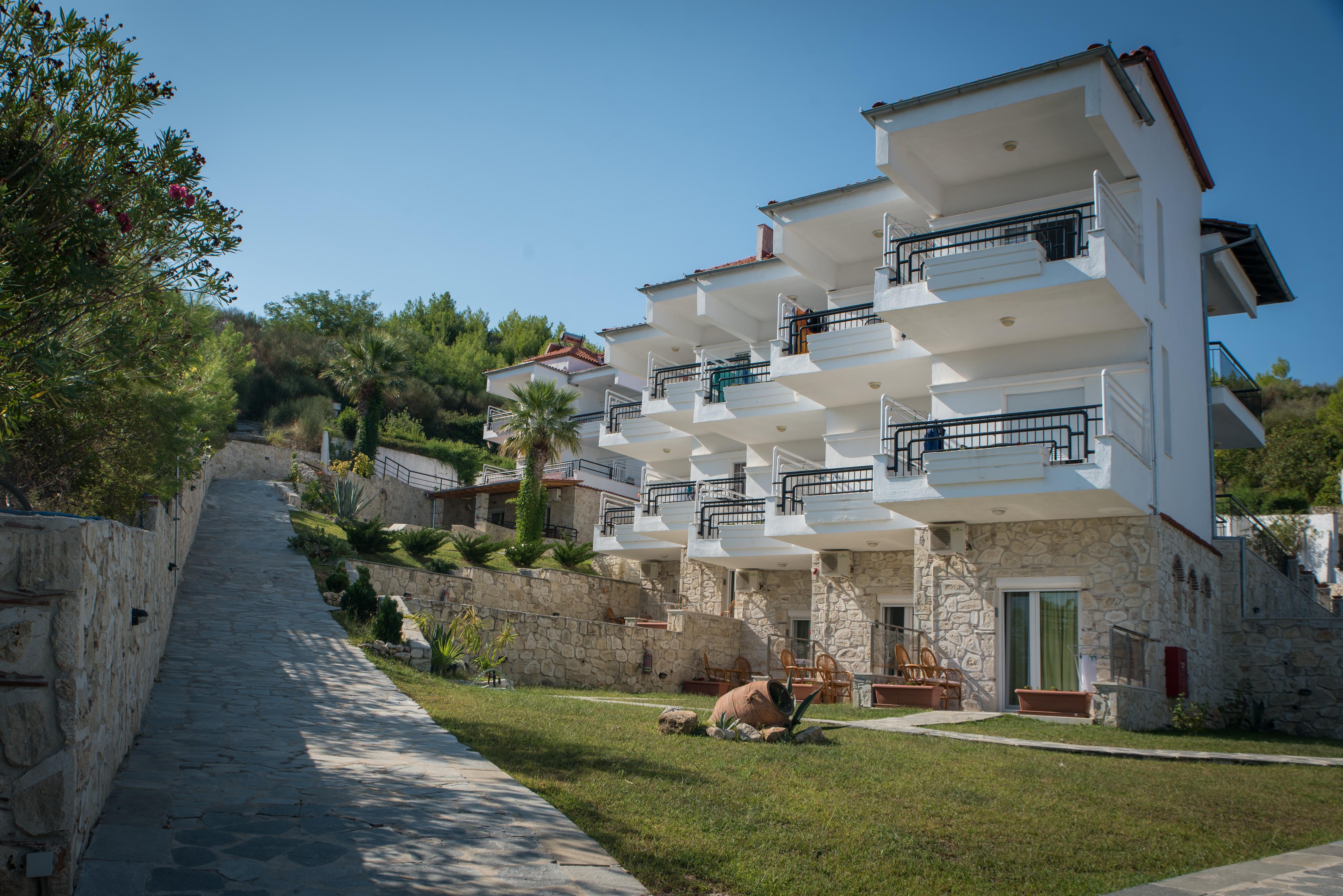 Halkidiki Palace Hotel Polychrono Bagian luar foto