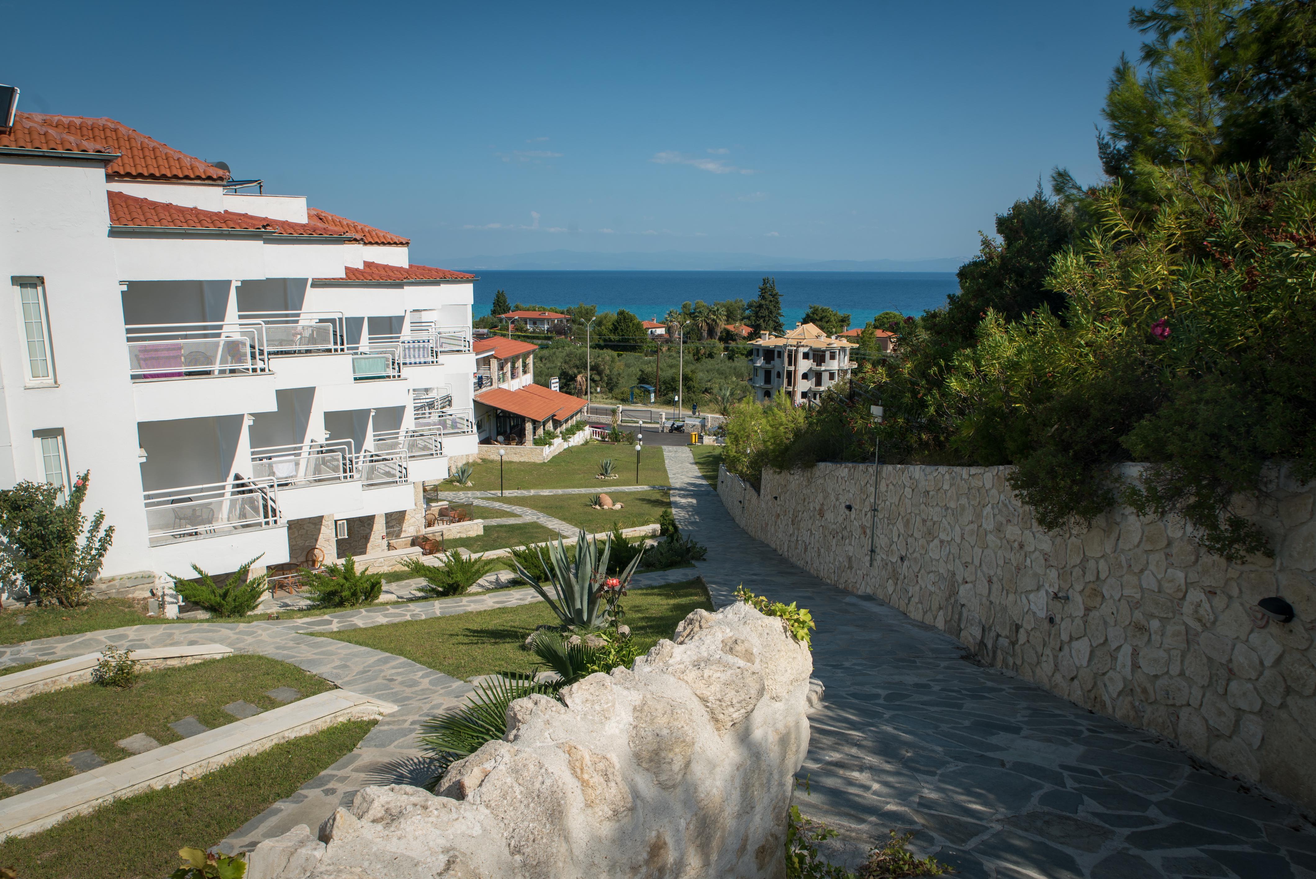 Halkidiki Palace Hotel Polychrono Bagian luar foto