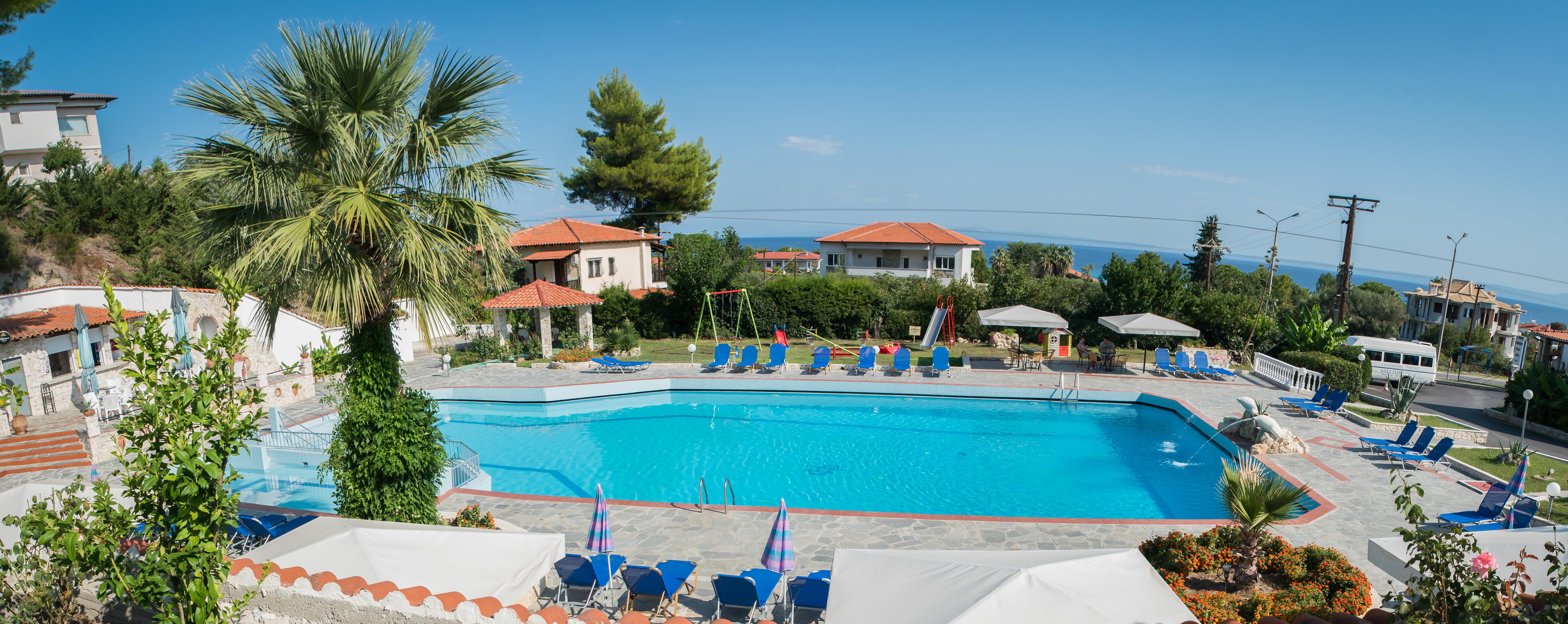 Halkidiki Palace Hotel Polychrono Bagian luar foto