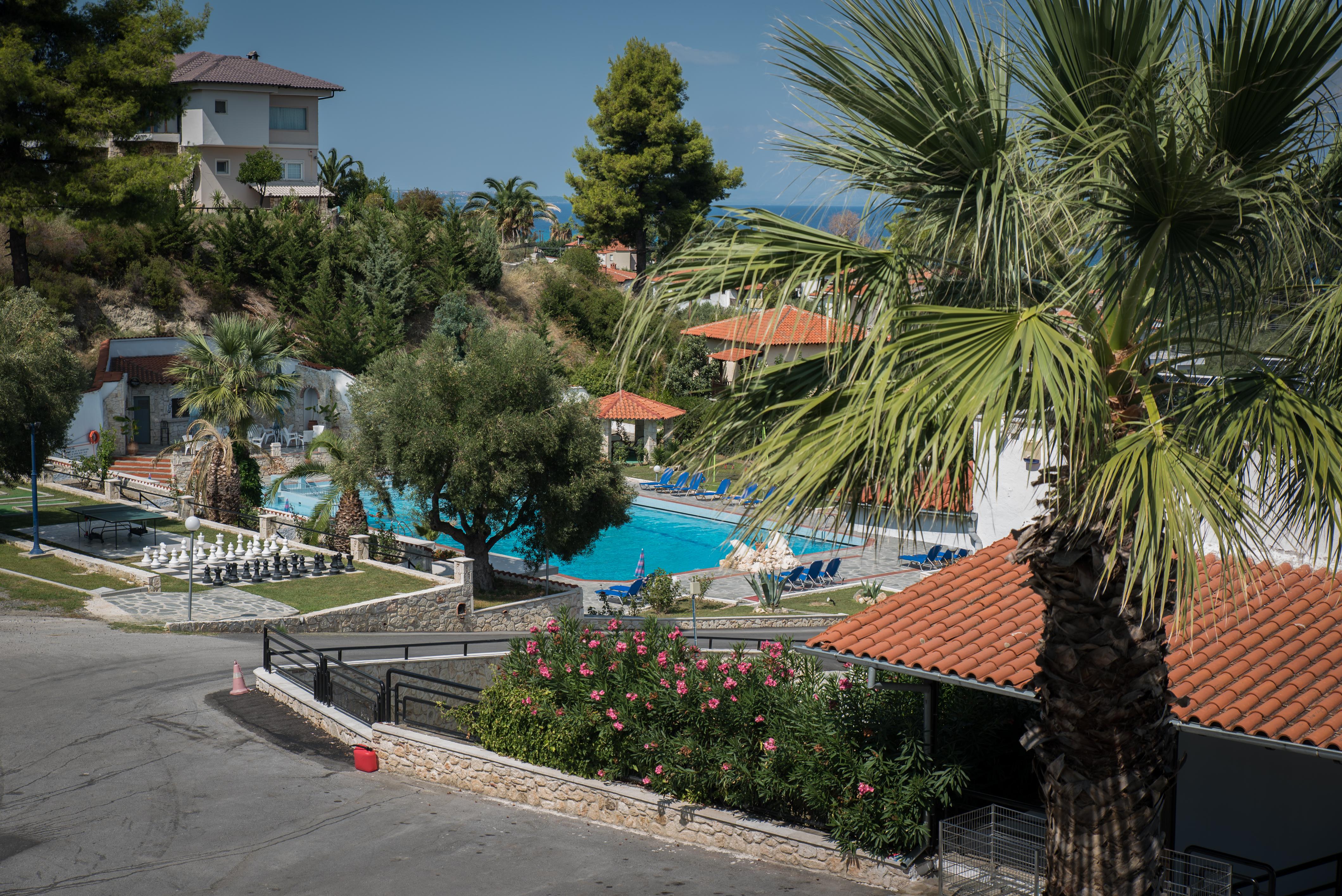 Halkidiki Palace Hotel Polychrono Bagian luar foto