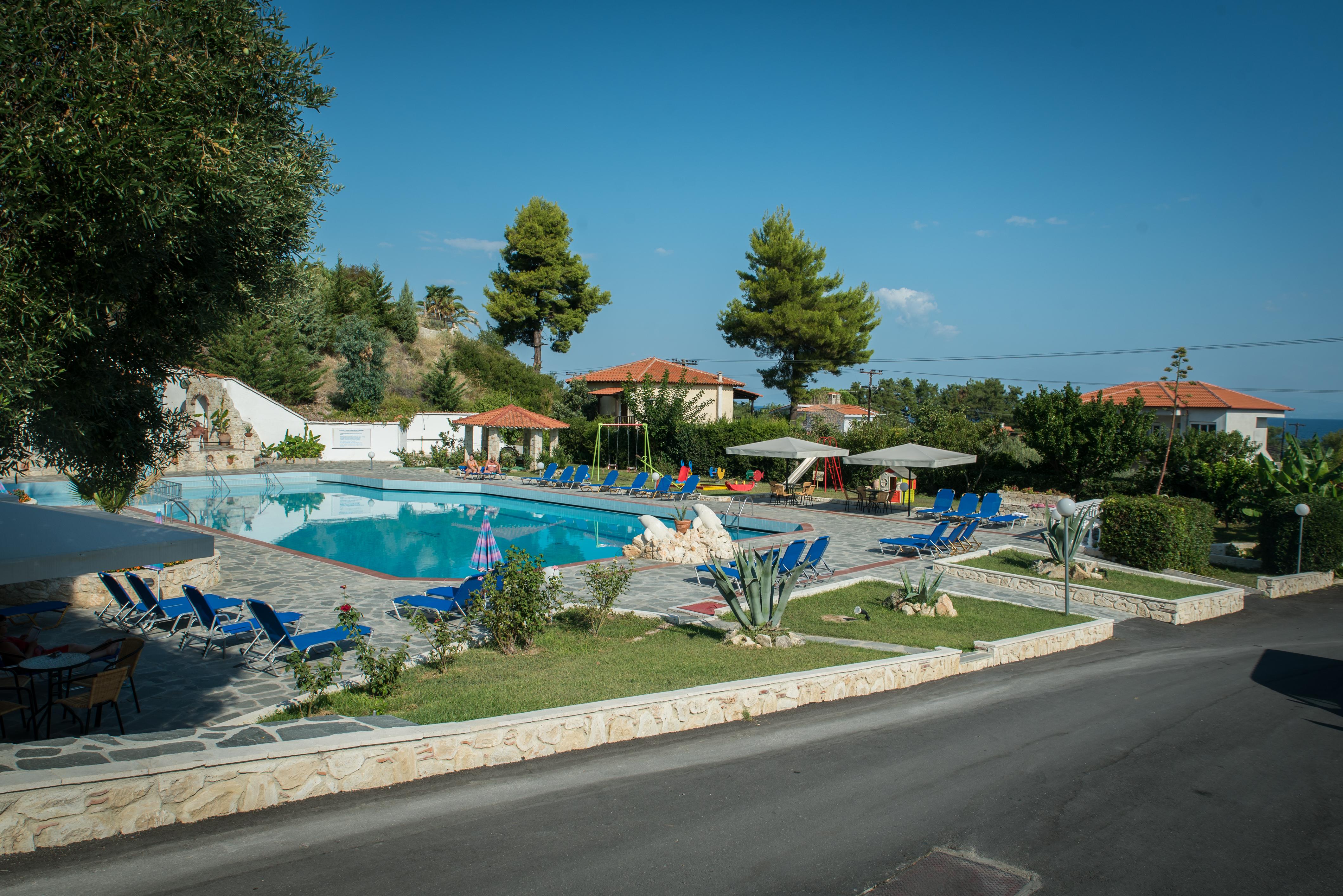 Halkidiki Palace Hotel Polychrono Bagian luar foto