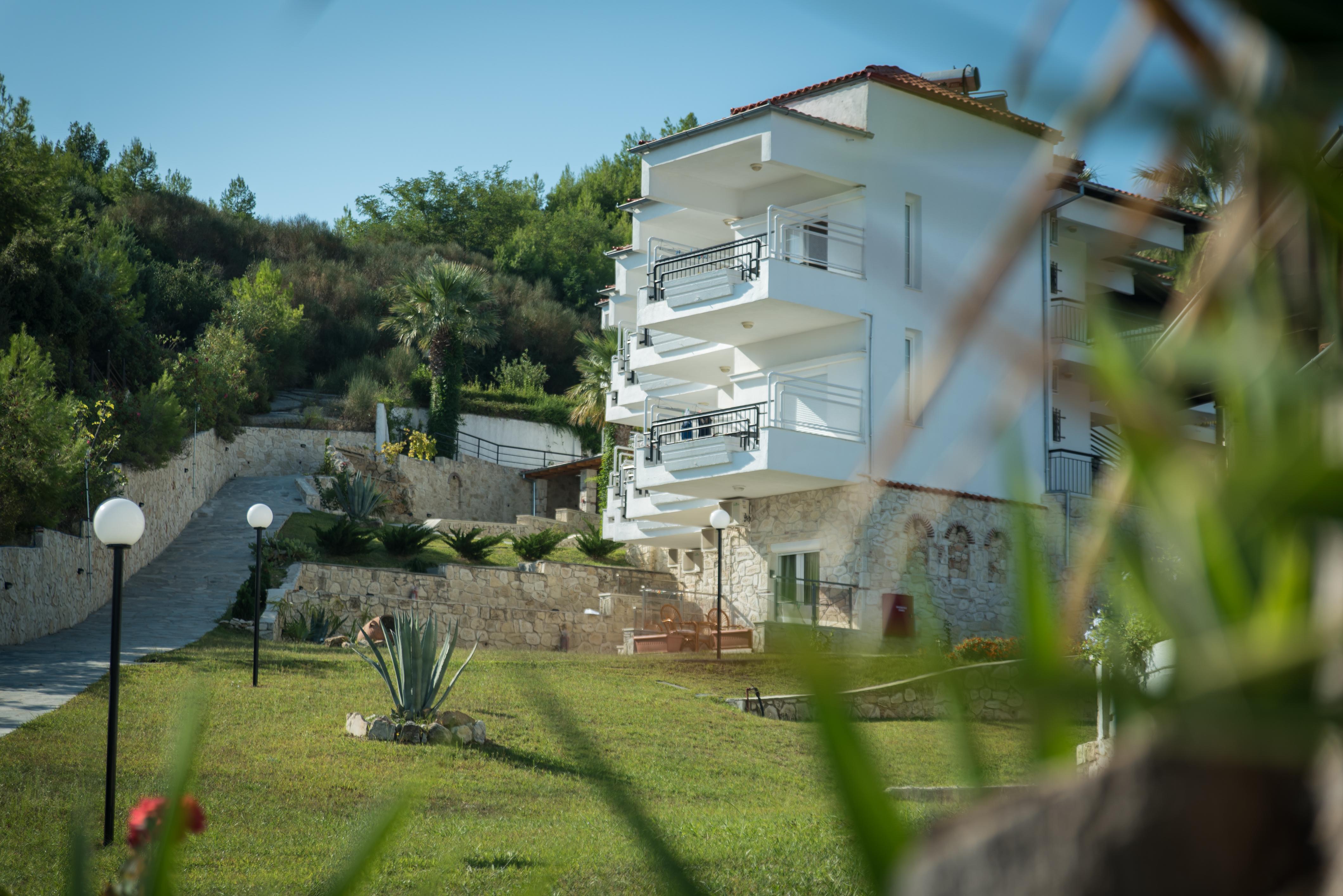 Halkidiki Palace Hotel Polychrono Bagian luar foto