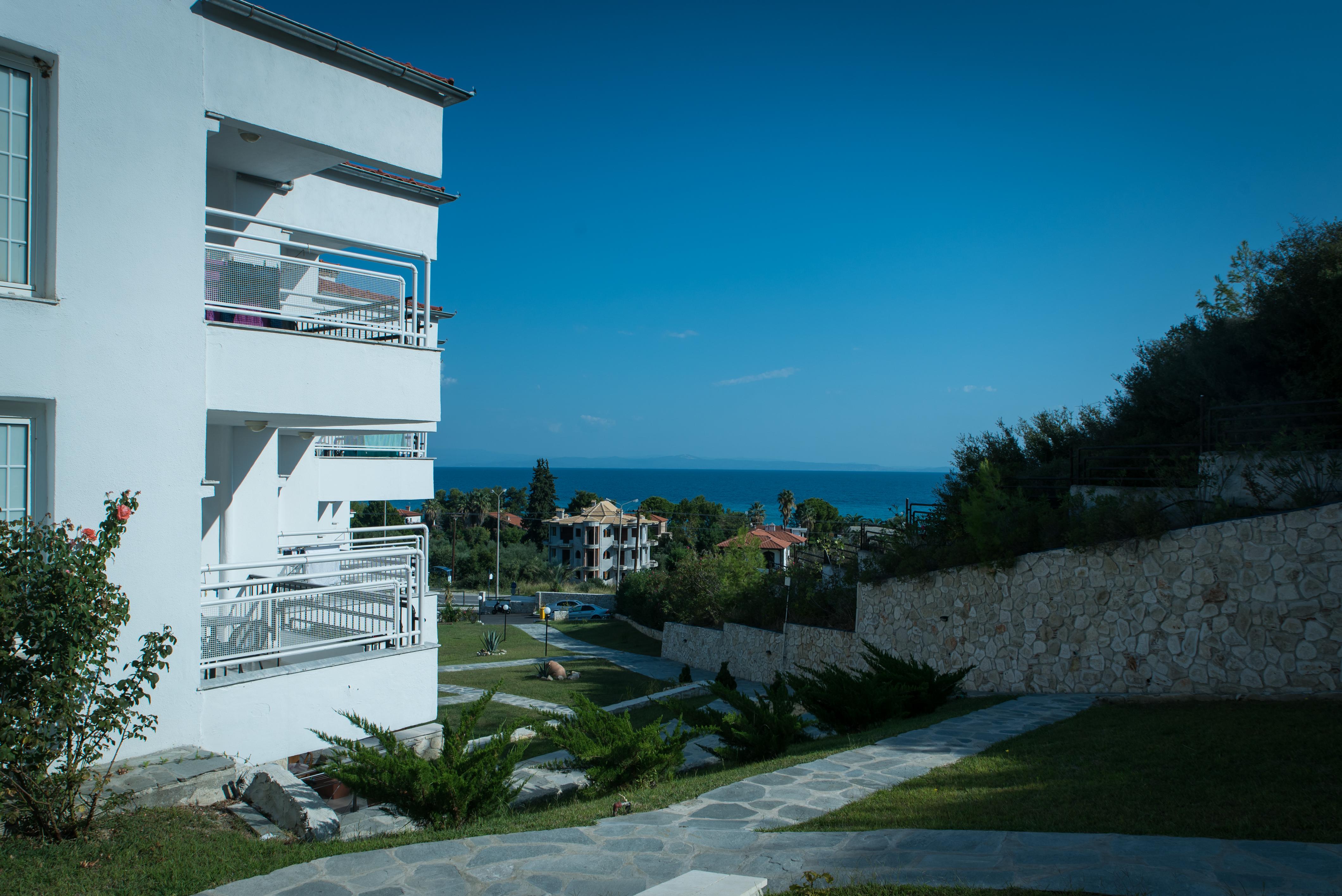 Halkidiki Palace Hotel Polychrono Bagian luar foto