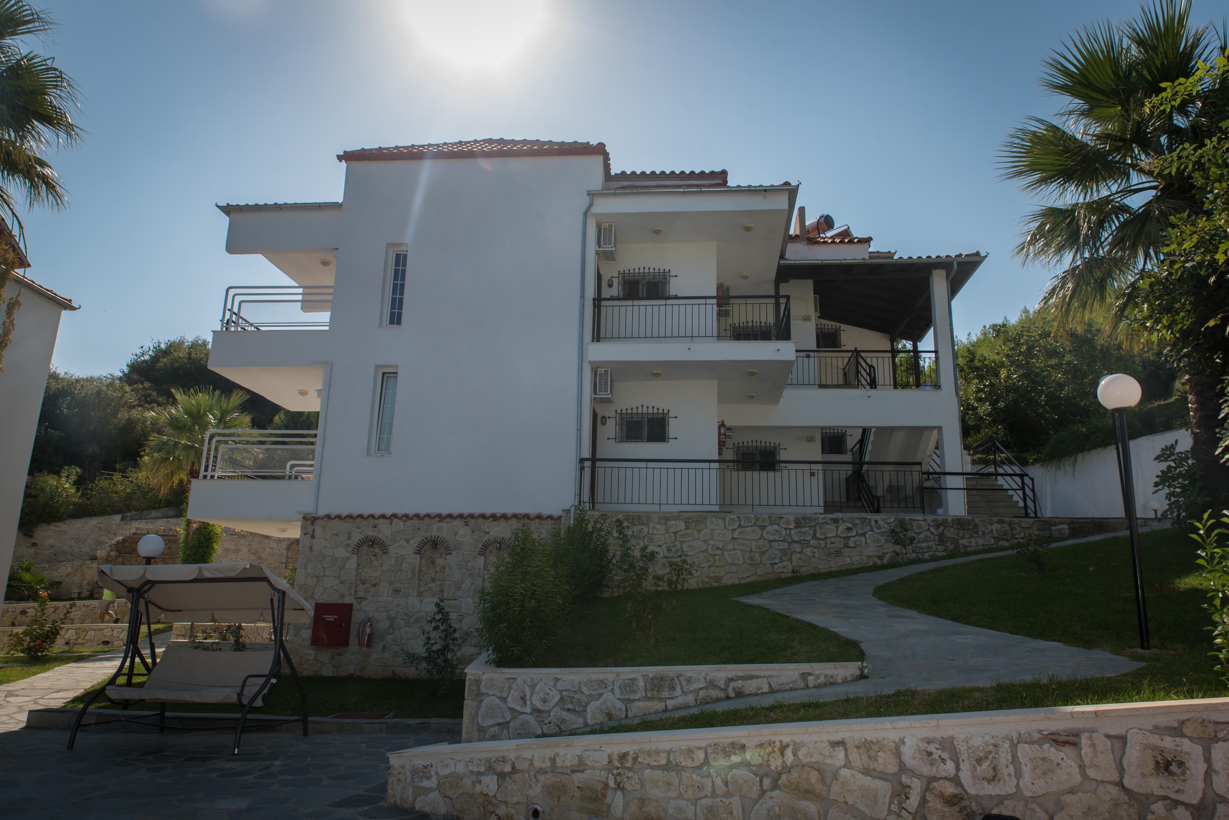 Halkidiki Palace Hotel Polychrono Bagian luar foto