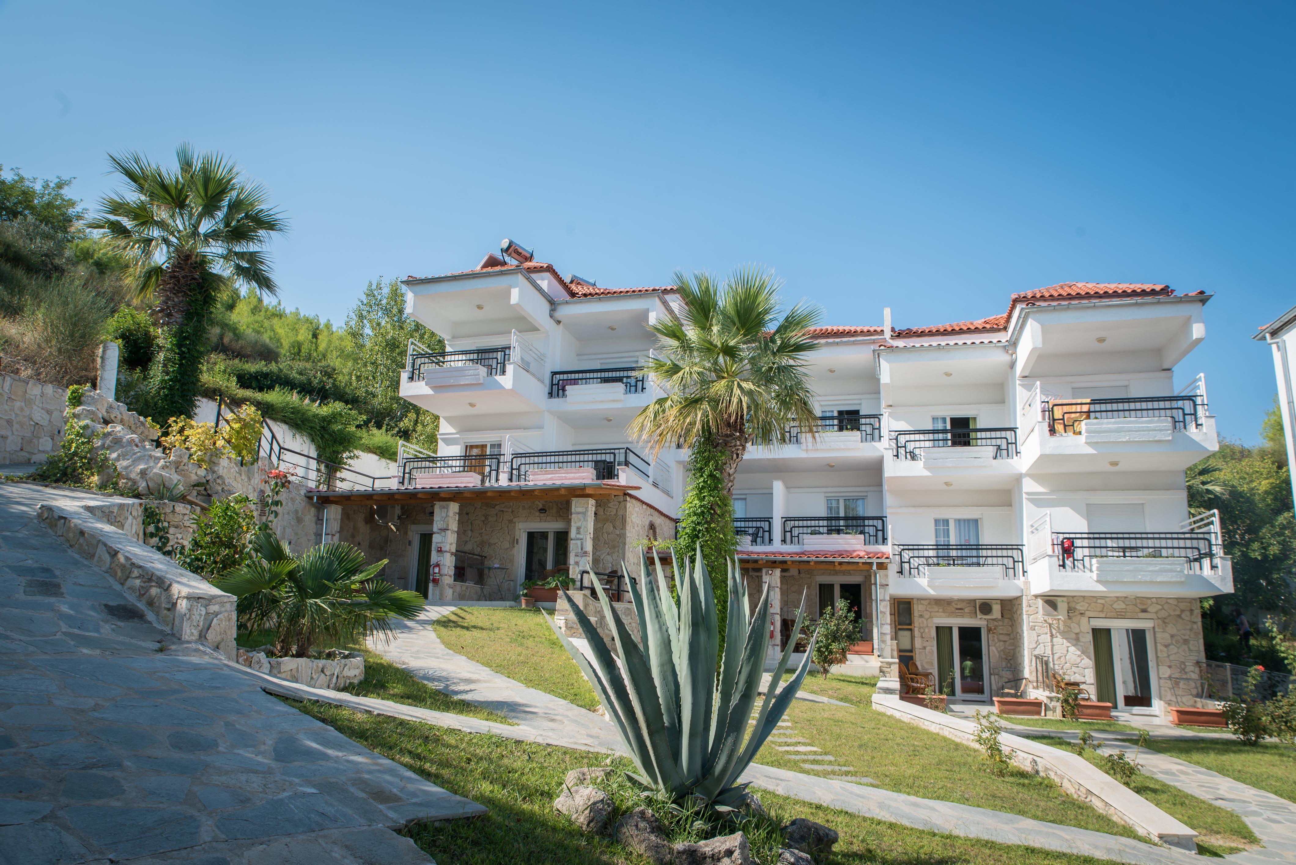 Halkidiki Palace Hotel Polychrono Bagian luar foto